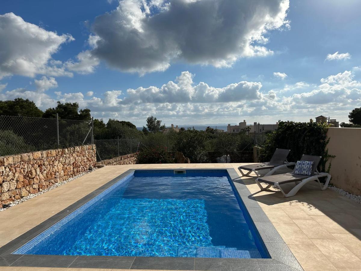Casa Mirador - Bonita Casa Pareada Villa Cala Pi  Luaran gambar